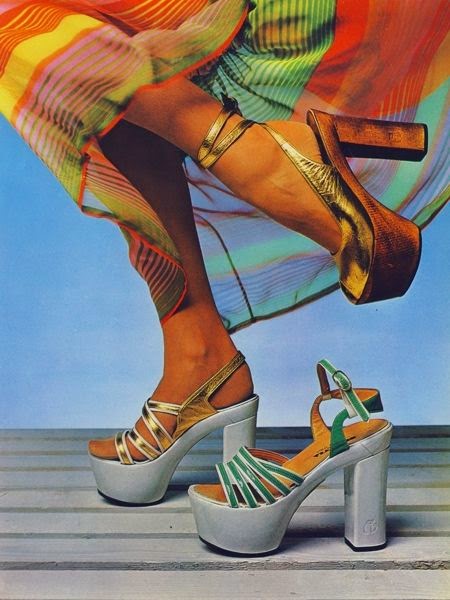 Sapatos dos anos deals 70